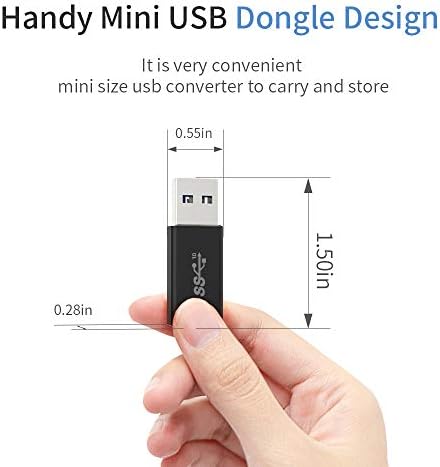 [10GBPs] USB C מתאם גברים ל- USB, Warmstor USB A ל- USB C 3.1 Gen 2 מתאם תמיכה